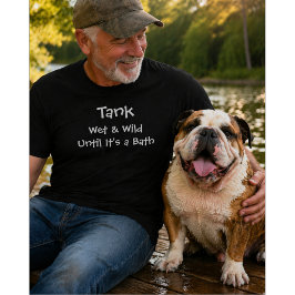 Camiseta Amante de Cachorro Personalizado | Molhado e Selva