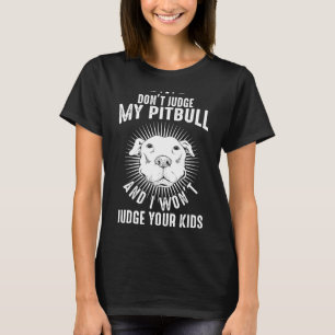 Camiseta Amante de Cachorro Pittie Mãe Pai Dono de Cachorri