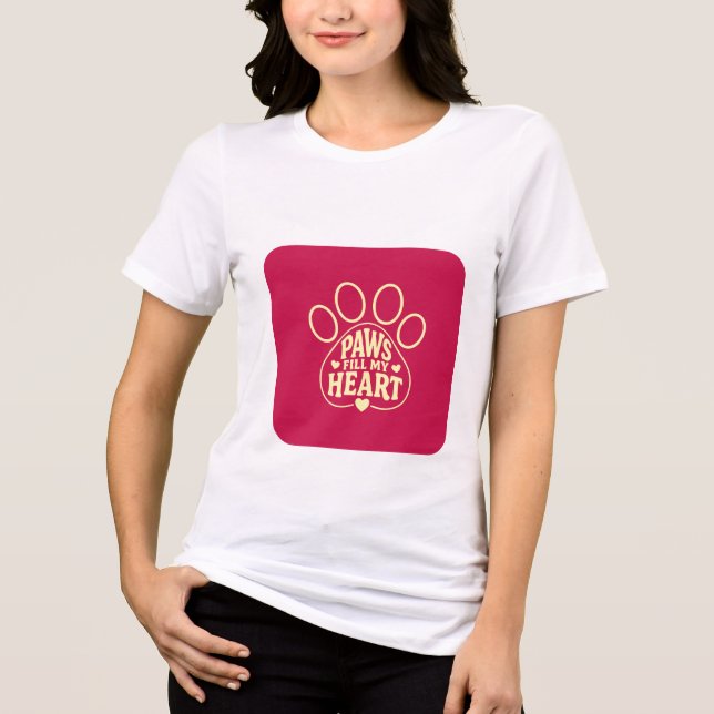 Camiseta Amante de Cachorro - Tipografia de Impres (Frente)