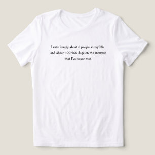 CAMISETA AMANTE DE CÃES
