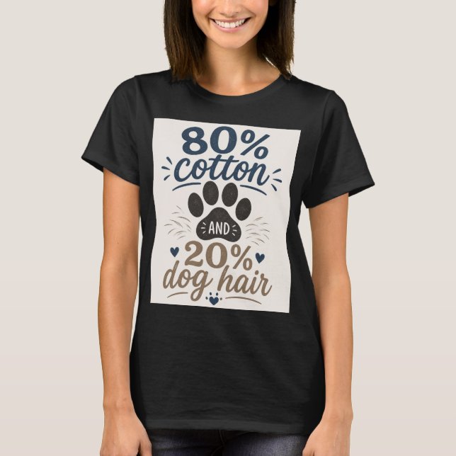 Camiseta Amante de cães  (Frente)