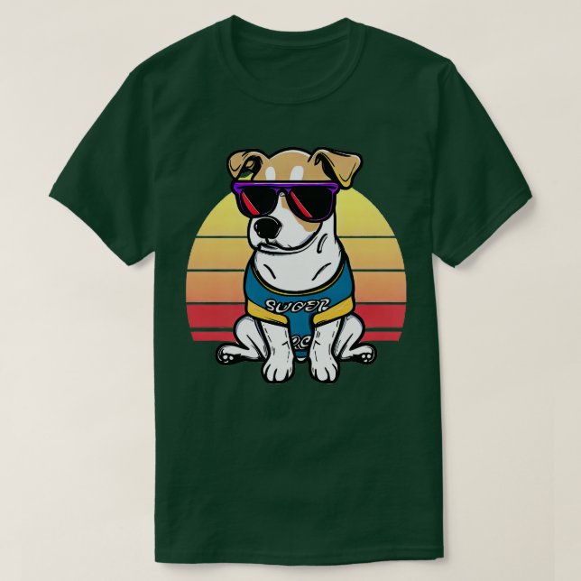 Camiseta Amante de cães (Frente do Design)