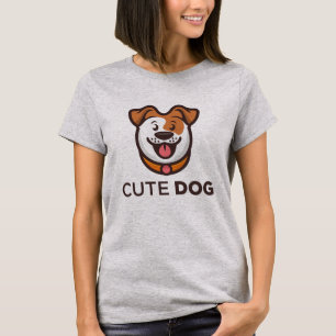 Camiseta Amante de Cães Cachorro Fofo