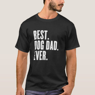 Camiseta Amante De Cães Engraçado Melhor Pai De Cachorro