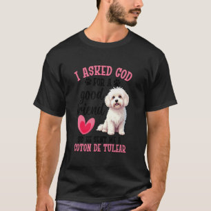 Camiseta Amante de Cães Entusiasta Ele Me Enviou Proprietár