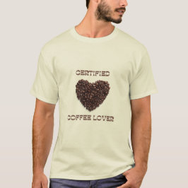 Camiseta Amante de Café e Salva-Vidas do Café