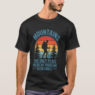 Camiseta Amante de caminhadas Montanhistas Acampamento Cami