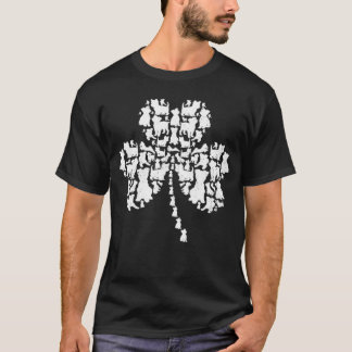 Camiseta Amante de Cão Yorkshire Terrier Dia de São Patríci
