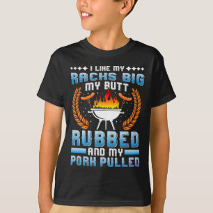 Camiseta Amante de Carne Eu Gosto dos Meus Racks Grandes Ch