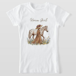 Camiseta Amante de Cavalos Elegantes