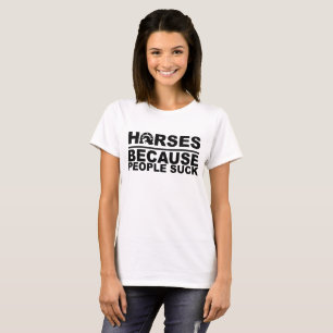 Camiseta Amante de Cavalos Equestre Cowgirl Cavalos Garota