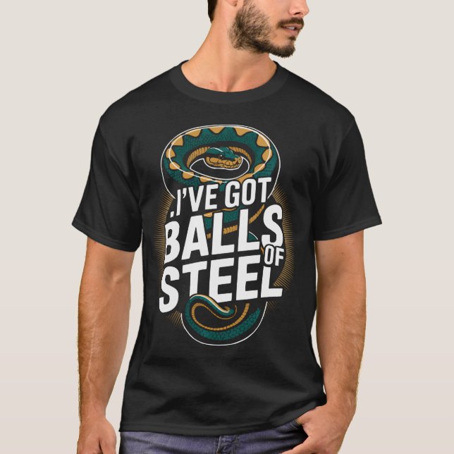 Camiseta Amante de Cobra Python Bola Jiboia Serpente Cobra (Frente)