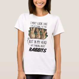 Camiseta Amante de Coelhos Engraçado