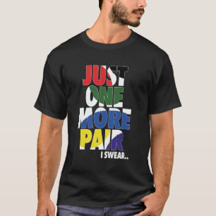 Camiseta Amante de Colecionadores de Tênis Cabeça Um Par Ap