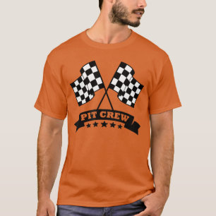 Camiseta Amante de Corrida da Equipe de Pit para Festas de 