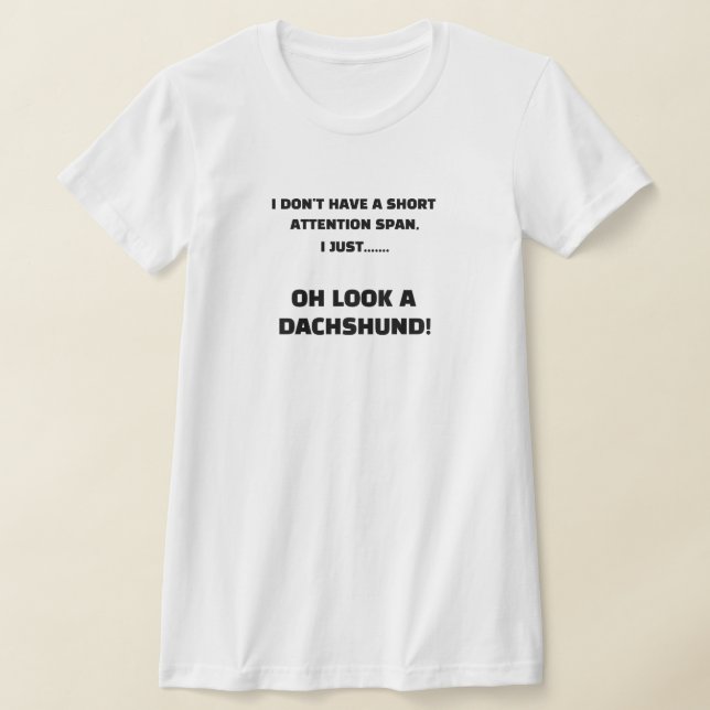Camiseta Amante de Dachshund  (Postura )