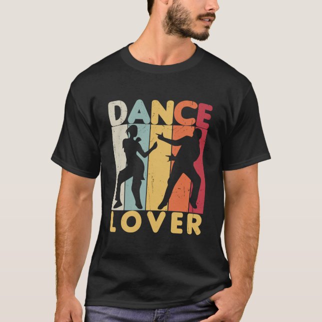 Camiseta Amante de dança (Frente)