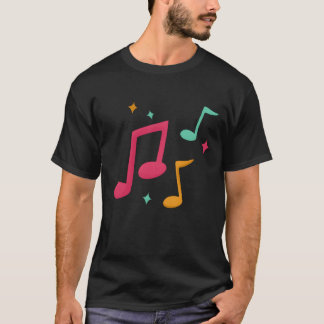Camiseta amante de design de música