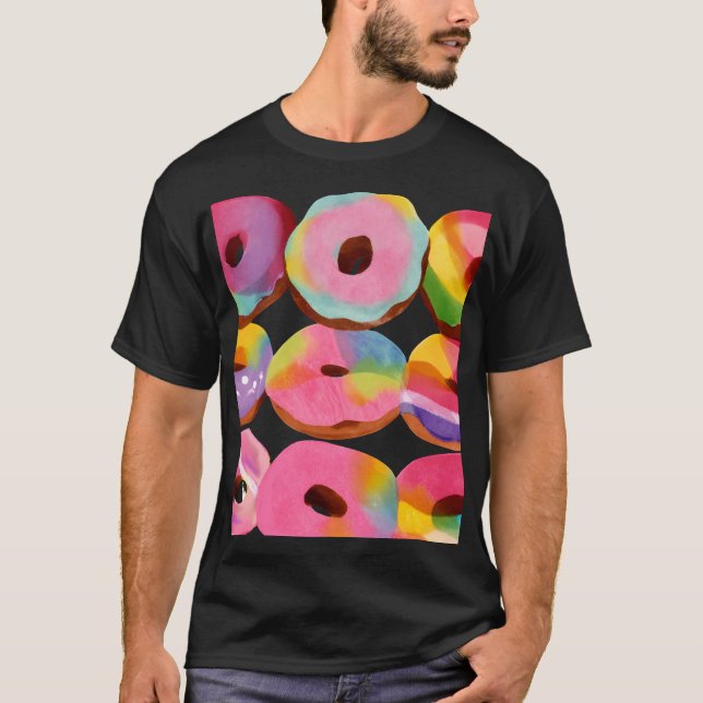 Camiseta Amante de donuts (Frente)
