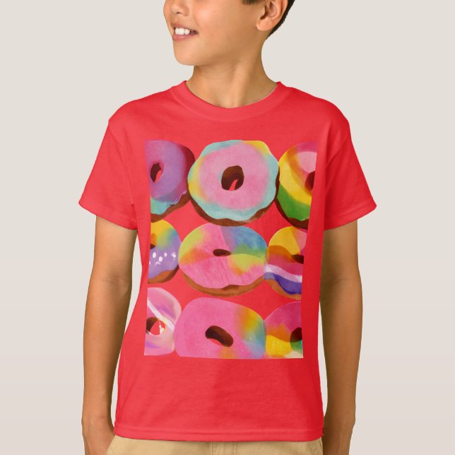 Camiseta Amante de donuts (Frente)