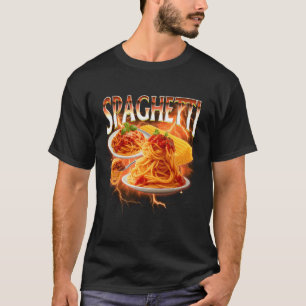 Camiseta Amante de Espaguete Cozinha Italiana Clube de Mass