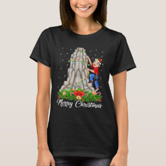 Camiseta Amante de Esportes de Escalada Correspondente Chap
