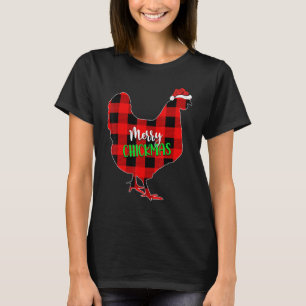Camiseta Amante De Frango Alegre Natal De Frango