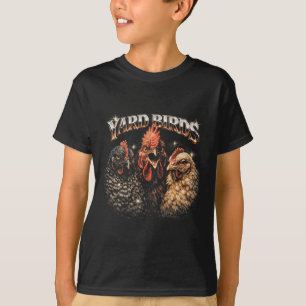 Camiseta Amante de Frango de Quintal dos Anos 80 Heavy-meta