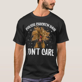 Camiseta Amante de Frango Polonês Engraçado Frango Polonês