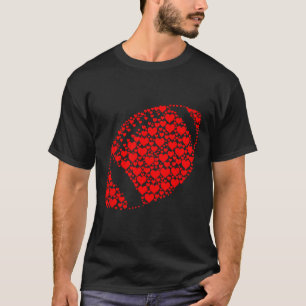 Camiseta Amante de Futebol do Coração Futebol Engraçado é o