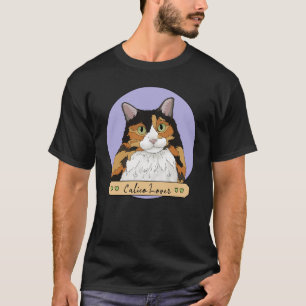Camiseta Amante de Gato Calico
