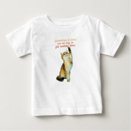 Camiseta Amante de Gato Preguiçoso Engraçado Gato Fofo