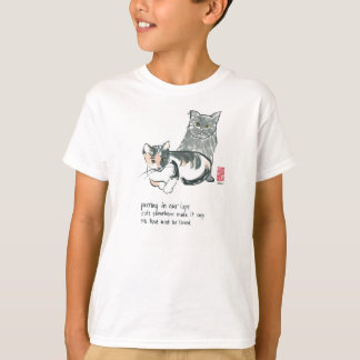 Camiseta amante de gato tee-americano do Roupa
