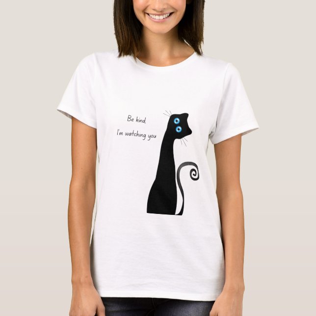 Camiseta amante de gatos (Frente)