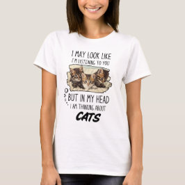 Camiseta Amante de Gatos Divertido