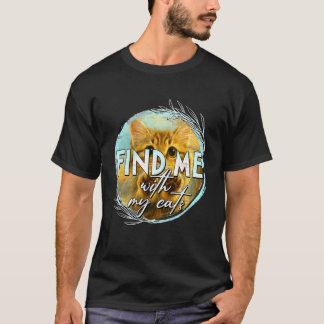 Camiseta Amante de Gatos Mãe de Gato Pessoa de Gato Mãe Pel