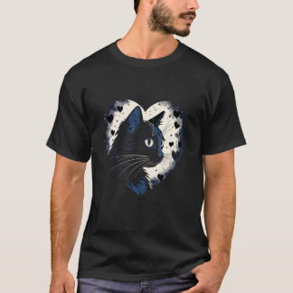Camiseta Amante de Gatos Quem Ama Gatos Engraçado para Mulh