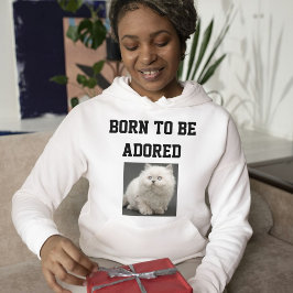 Camiseta Amante de gatos Texto Personalizado e Foto de Anim