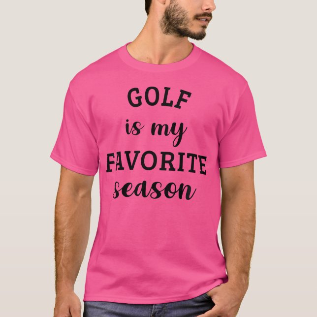 Camiseta Amante de Golfe (Frente)