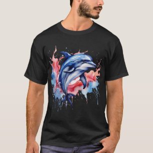 Camiseta Amante de Golfinho Engraçado Fofo