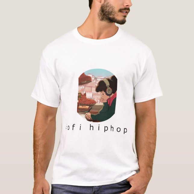Camiseta Amante de hip hop Lofi (Frente)