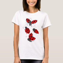 Camiseta Amante de insetos de ladybug