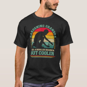 Camiseta Amante de jardinagem engraçado avô jardinagem vint