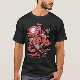 Camiseta Amante de Koi - Jardim de água Koi - Variações de