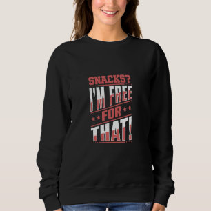 Camiseta Amante de Lanche Divertido u2013 Sempre Grátis par