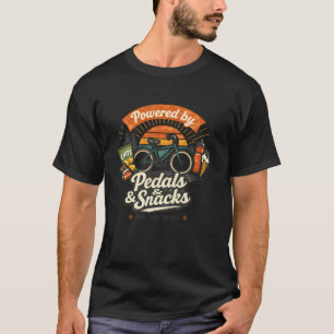 Camiseta Amante de Lanches de Ciclismo Bicicleta Retro Dive