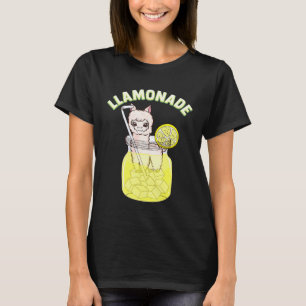 Camiseta Amante de Limonada e Lhama LLAMONADA