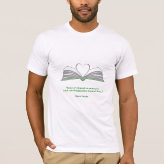 Camiseta amante de livros