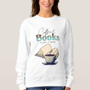 Camiseta Amante de Livros Antigos e Café