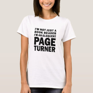 Camiseta Amante de Livros Eloquent Page Turner